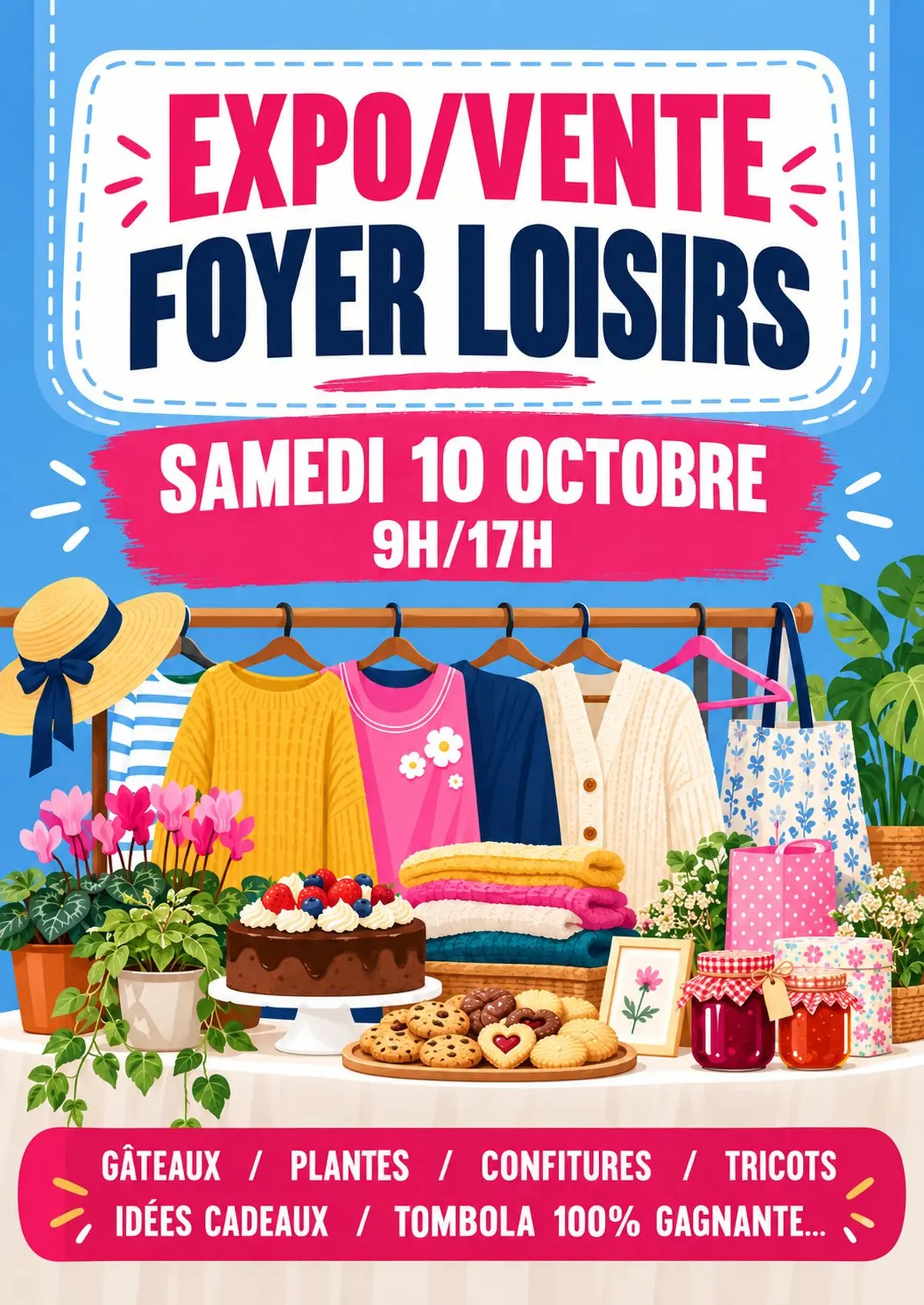 Expo vente du Foyers Loisirs