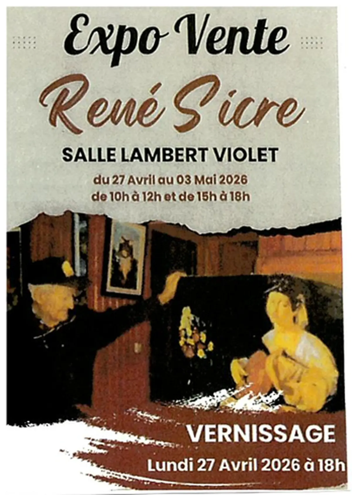 Expo Vente René Sicre