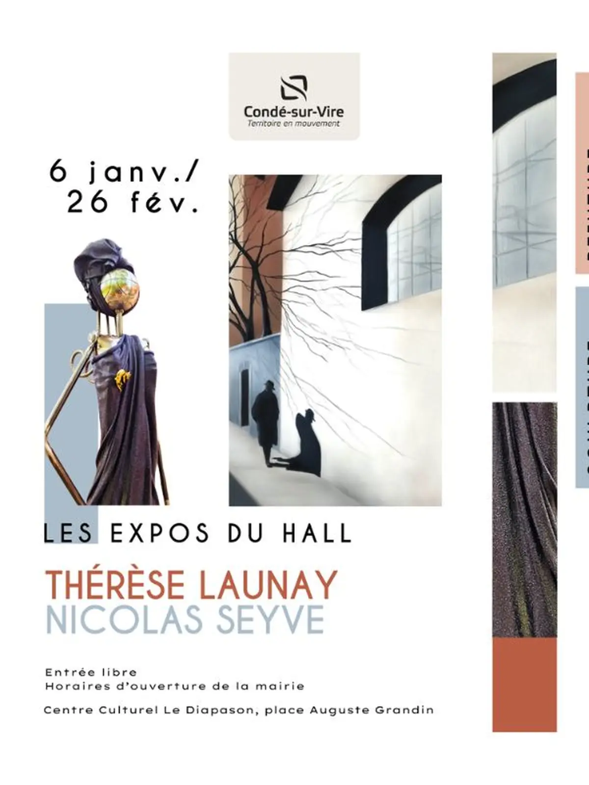 Expos du Hall - Thérèse Launay & Nicolas Seyve