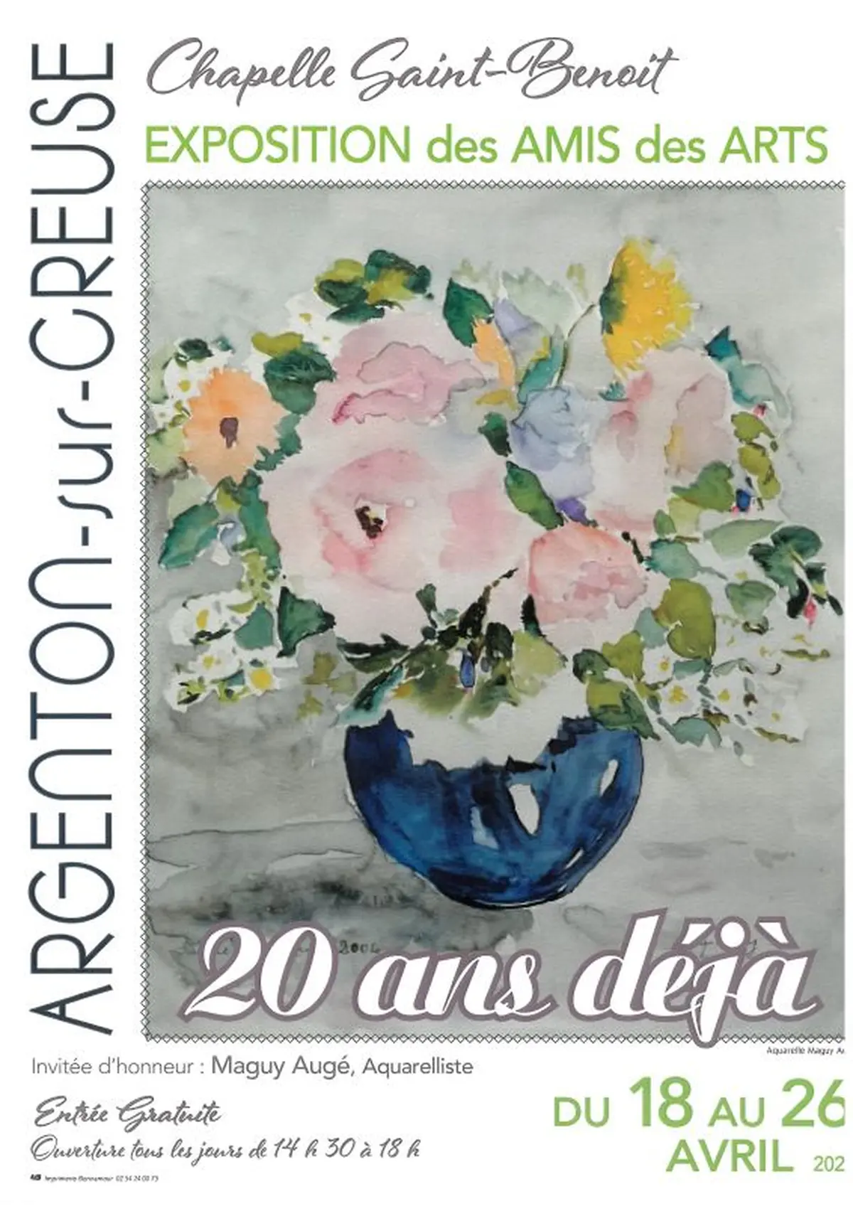 Exposition :20 ans déjà