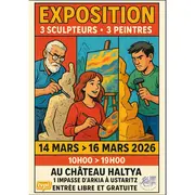Exposition : 3 sculpteurs - 3 peintres