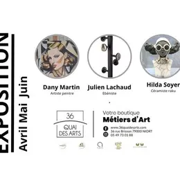 Exposition 36 quai des arts : élégance et beauté des courbes à Niort
