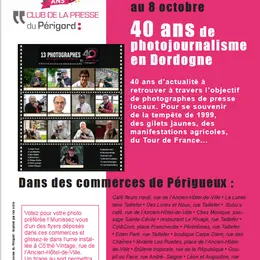 Exposition : 40 ans de photojournalisme en Dordogne