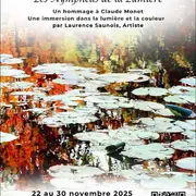 Exposition à Figeac : Nympheus Luminansis, les nymphéas de la lumière