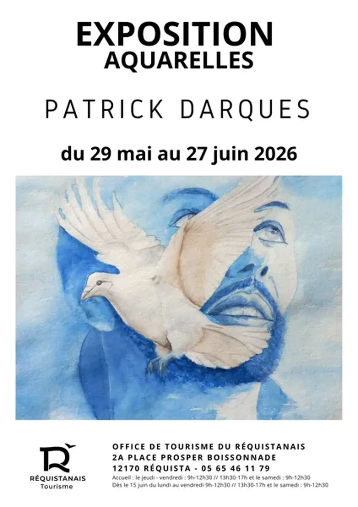 Exposition à l'Office de Tourisme du 29 mai au 27 juin 2026