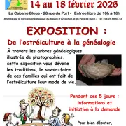 Exposition à la Cabane Bleue : De l'ostréiculture à la généalogie