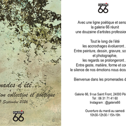 Exposition à la Galerie 66