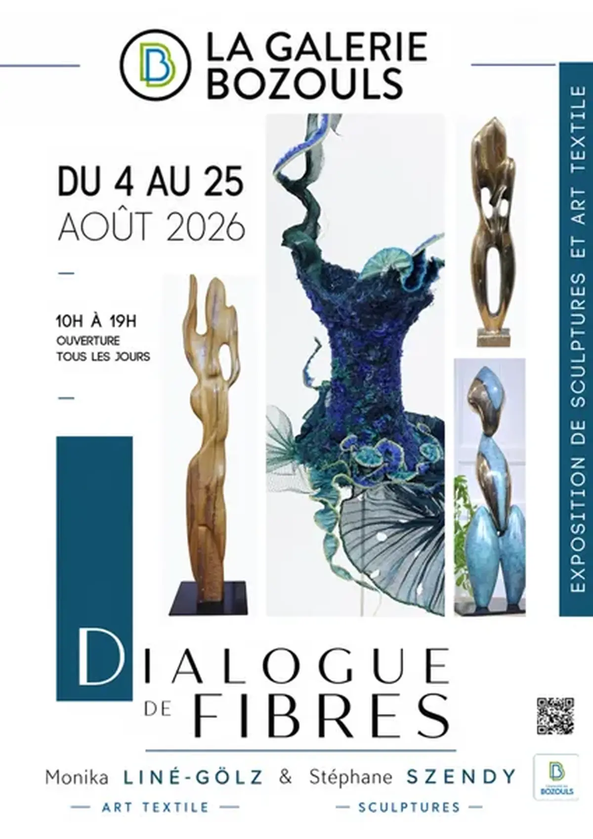 Exposition à la Galerie - Dialogue de Fibres