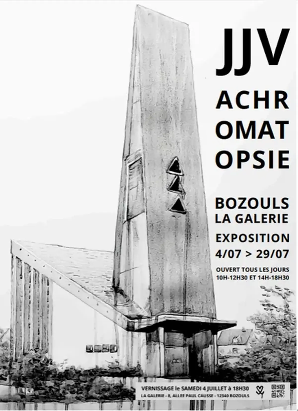 Exposition à la Galerie - Jean-Jacques Valençak, alias JJV