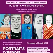 Exposition à la maison de retraite de St Chély d'Aubrac