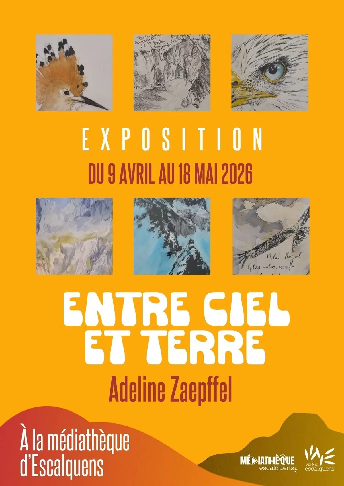 Exposition à La Médiathèque