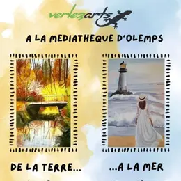 Exposition à la médiathèque De la terre...à la mer