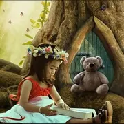 Exposition à la médiathèque / La Malle La boîte à conte