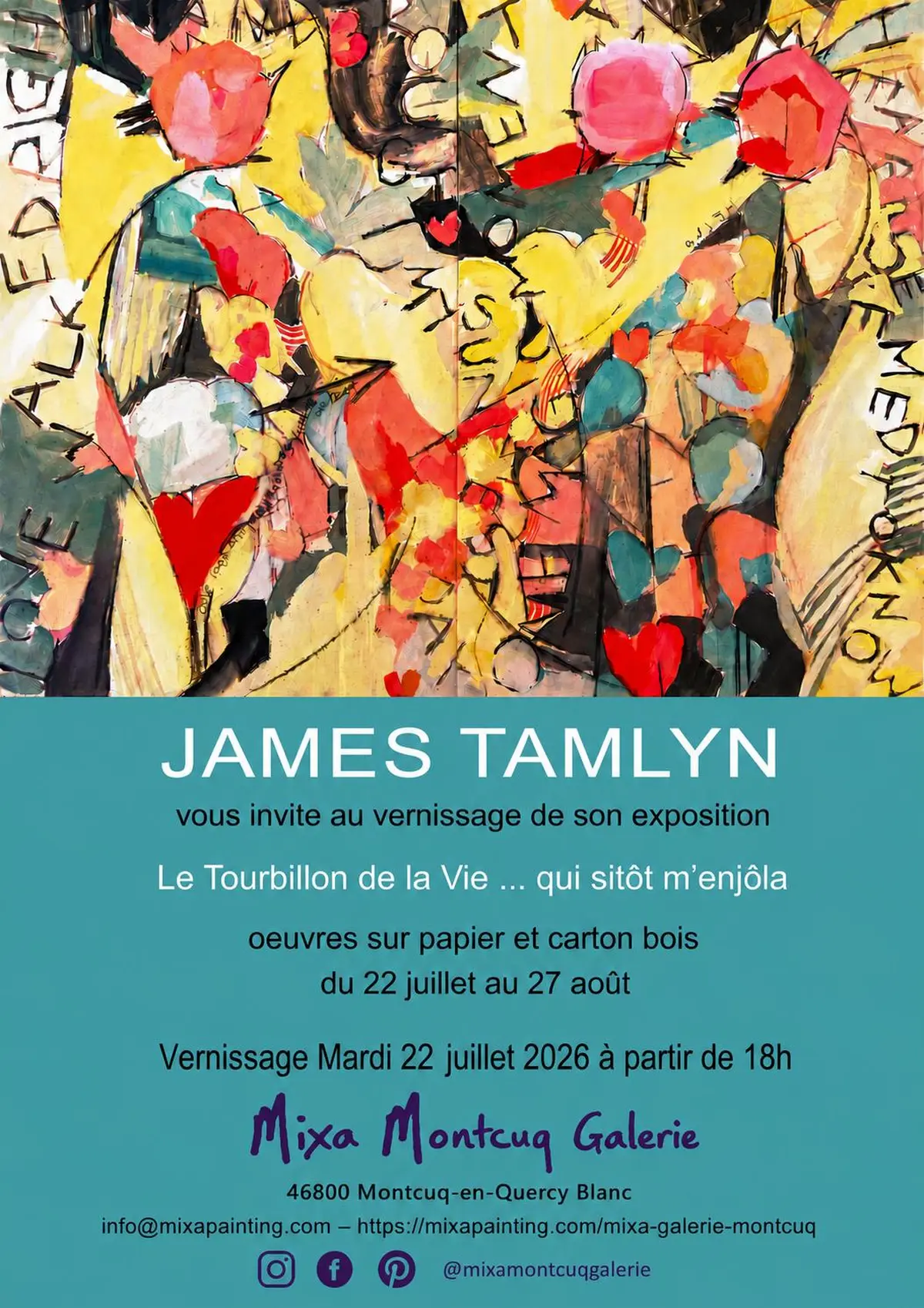 Exposition à la Mixa Montcuq