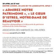 Exposition Admirez notre patrimoine, le cœur d'Istres, Notre Dame de Beauvoir