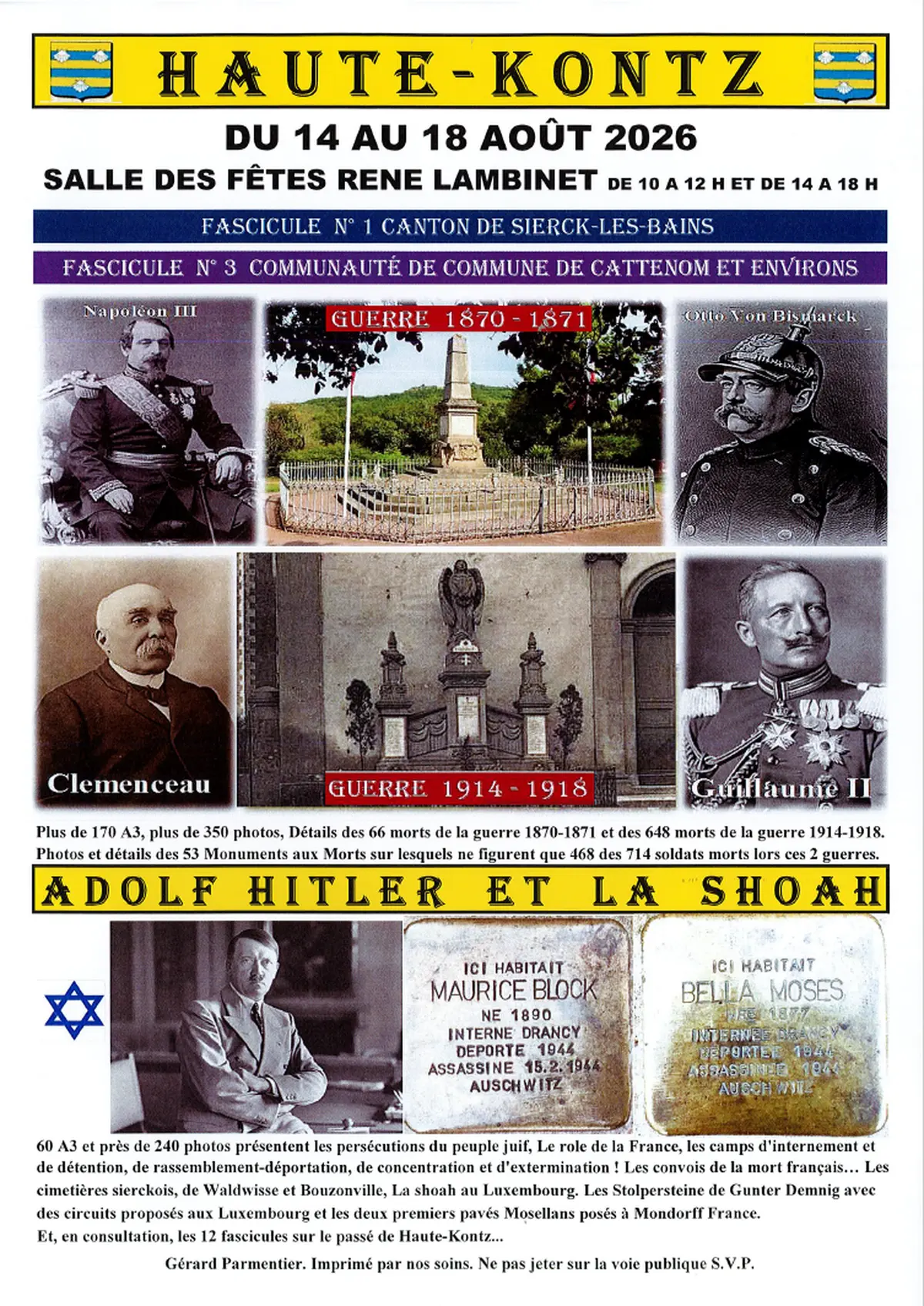 Exposition - Adolf Hitler et la Shoah