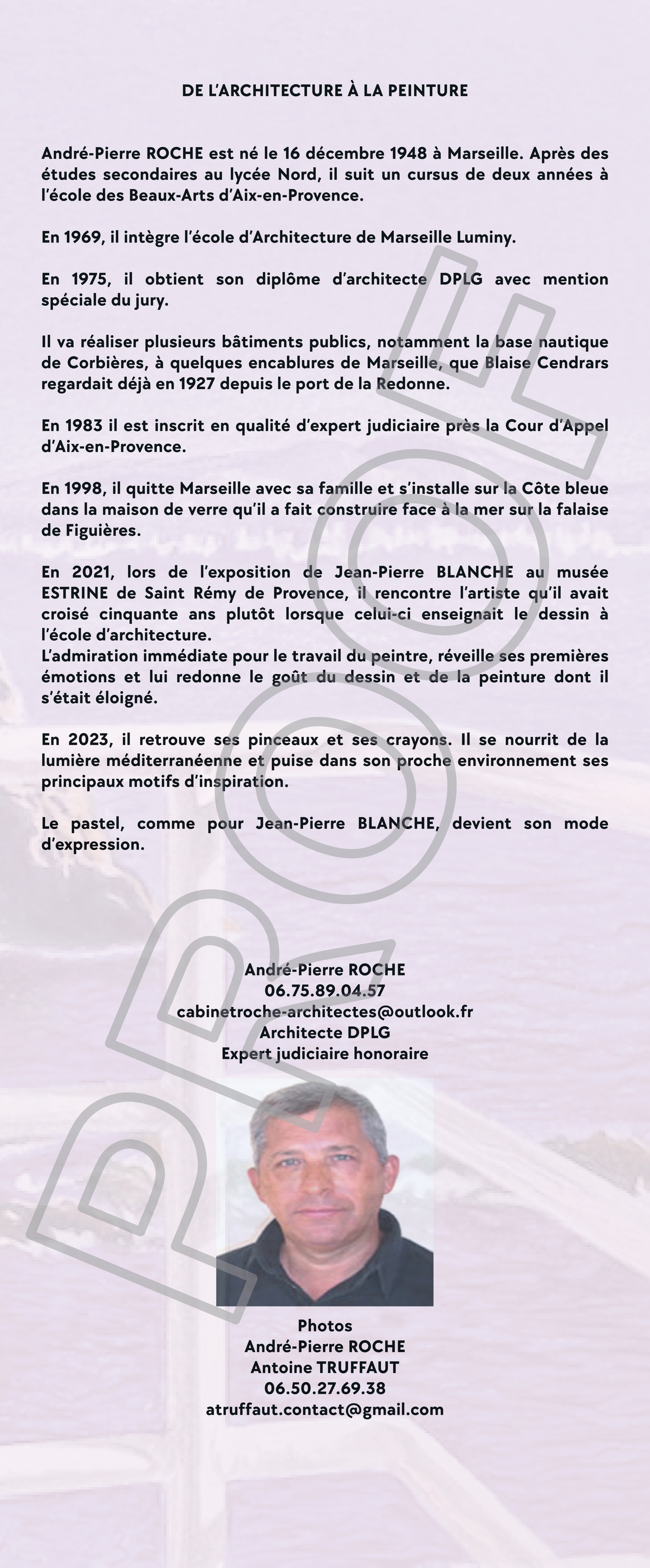 Exposition André-Pierre Roche