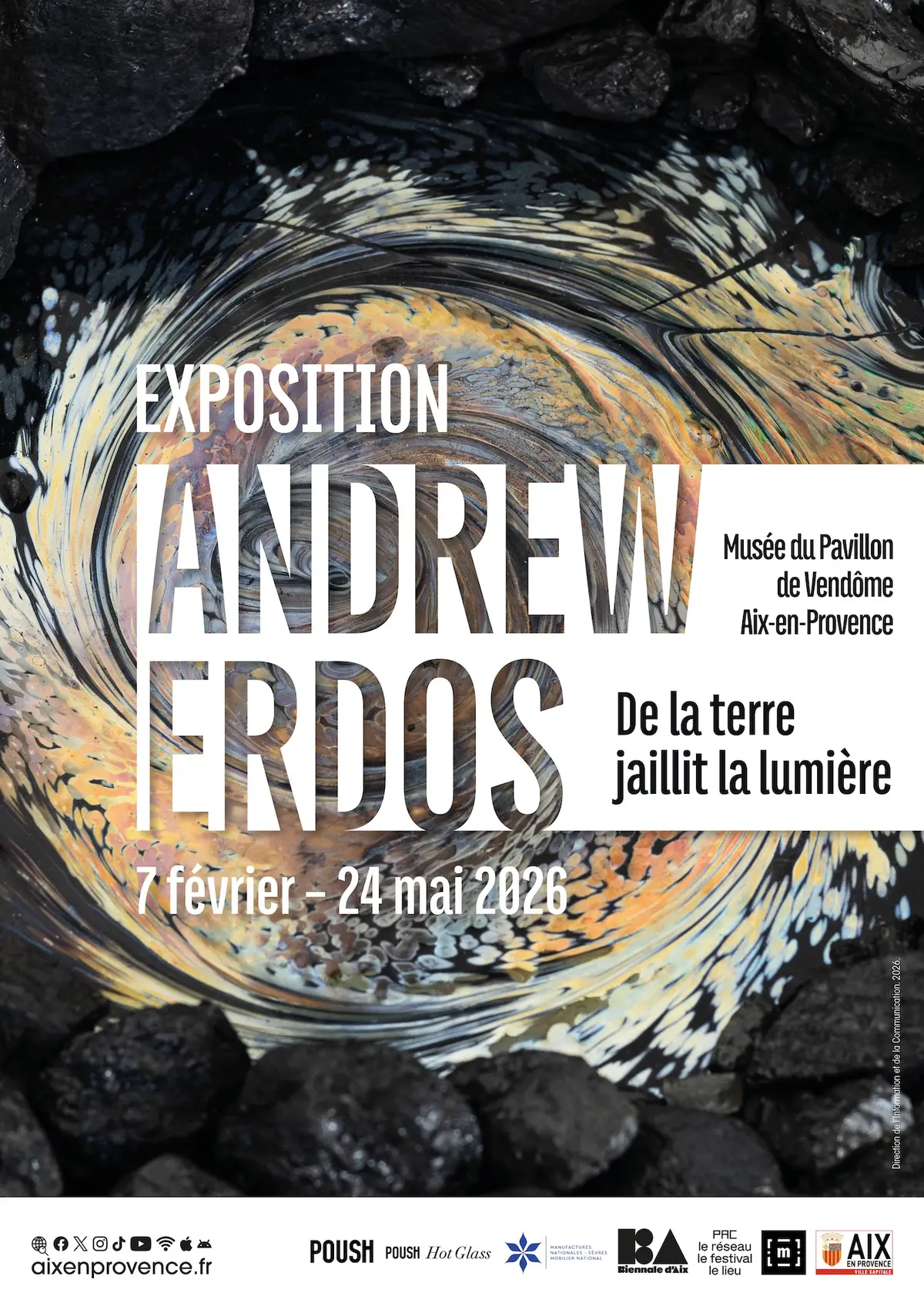 Exposition - Andrew Erdos - De la terre jaillit la lumière.