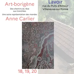 Exposition Art-borigène de Anne Carlier