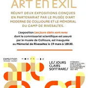 Exposition Art En Exil à Rivesaltes