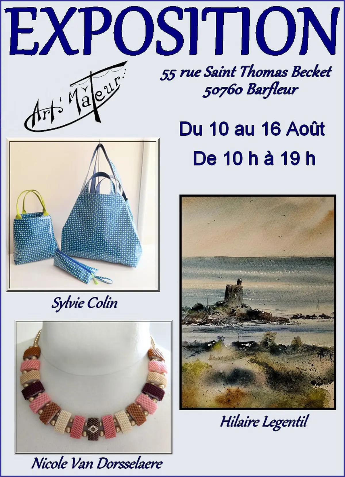 Exposition Artisanale et Artistique à la Galerie Art'mâteur