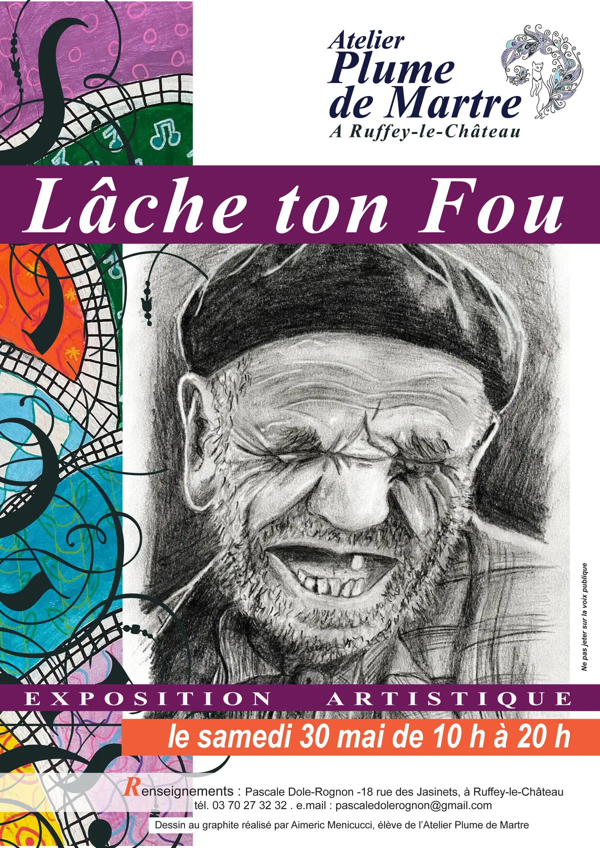 Exposition artistique : Lâche ton Fou