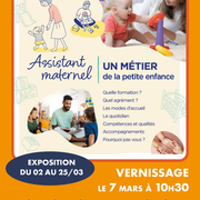 Exposition Assistant Maternel, un métier de la petite enfance