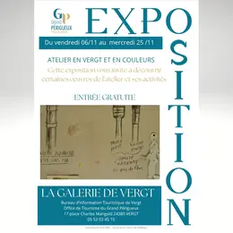 Exposition Atelier en Vergt et en couleurs