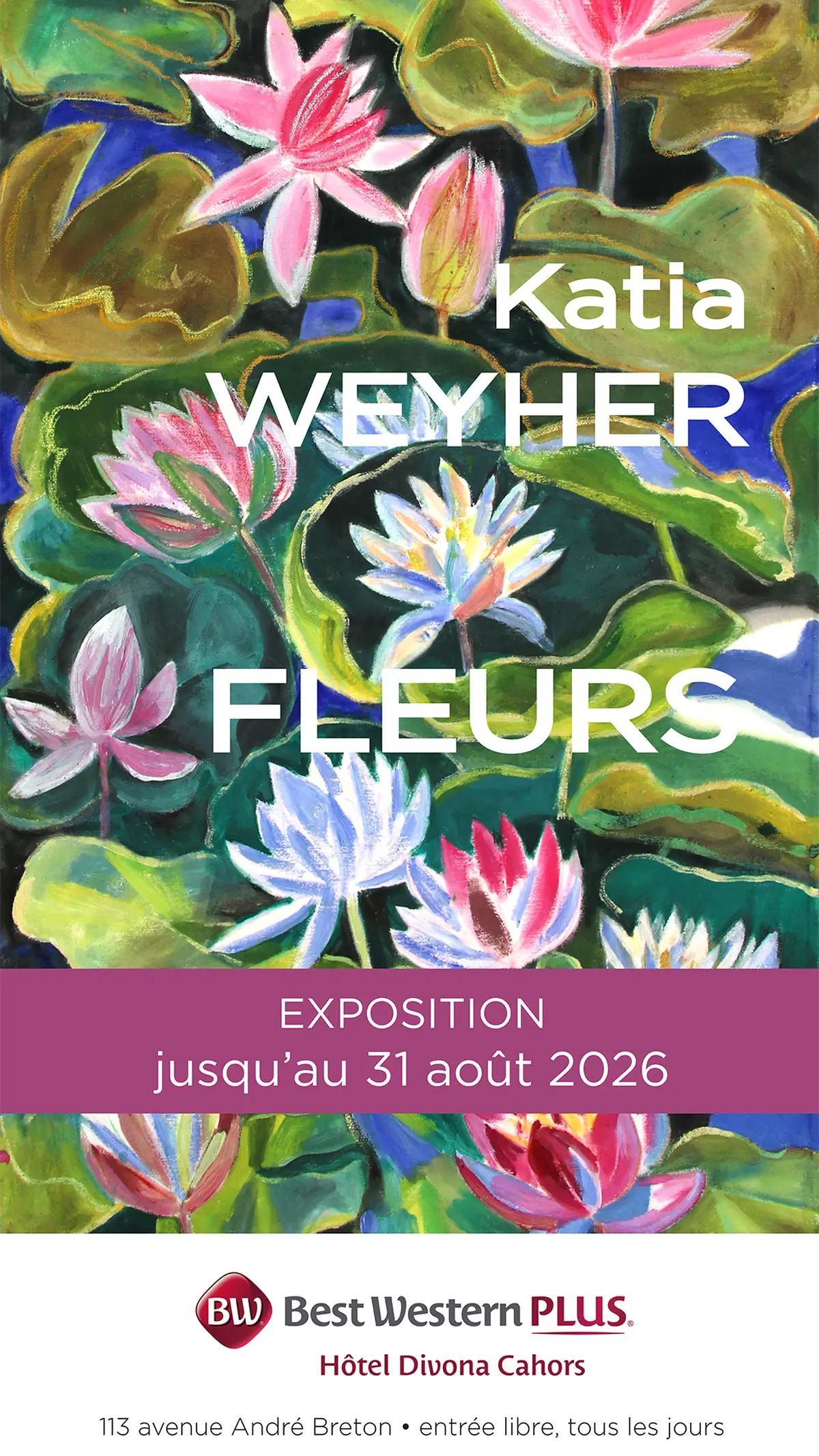 Exposition au Best Western: Katia Weyher