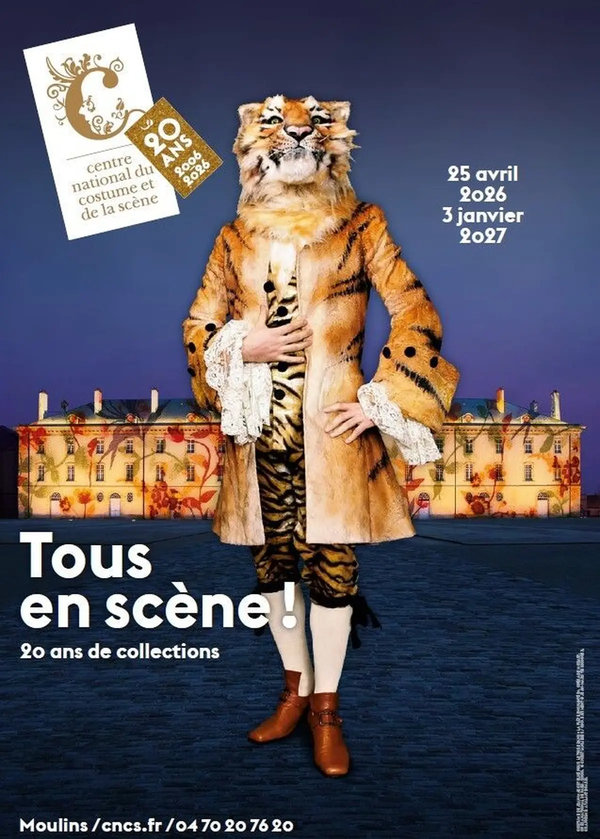 Exposition au Centre national du costume et de la scène de Moulins : 20 ans de collections à découvrir