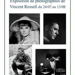 Exposition au cinéma Louis Malle : Portraits de Stars par Vincent Rossell