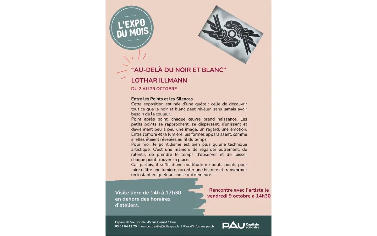 Exposition Au-delà du noir et blanc de Lothar Illmann