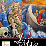 Exposition au magasin Les Giroflées Figeac - D'une Rive à l'Autre