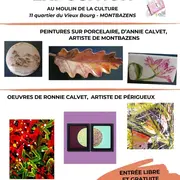 Exposition au moulin de la culture