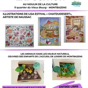 Exposition au moulin de la culture