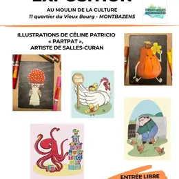 Exposition au moulin de la culture