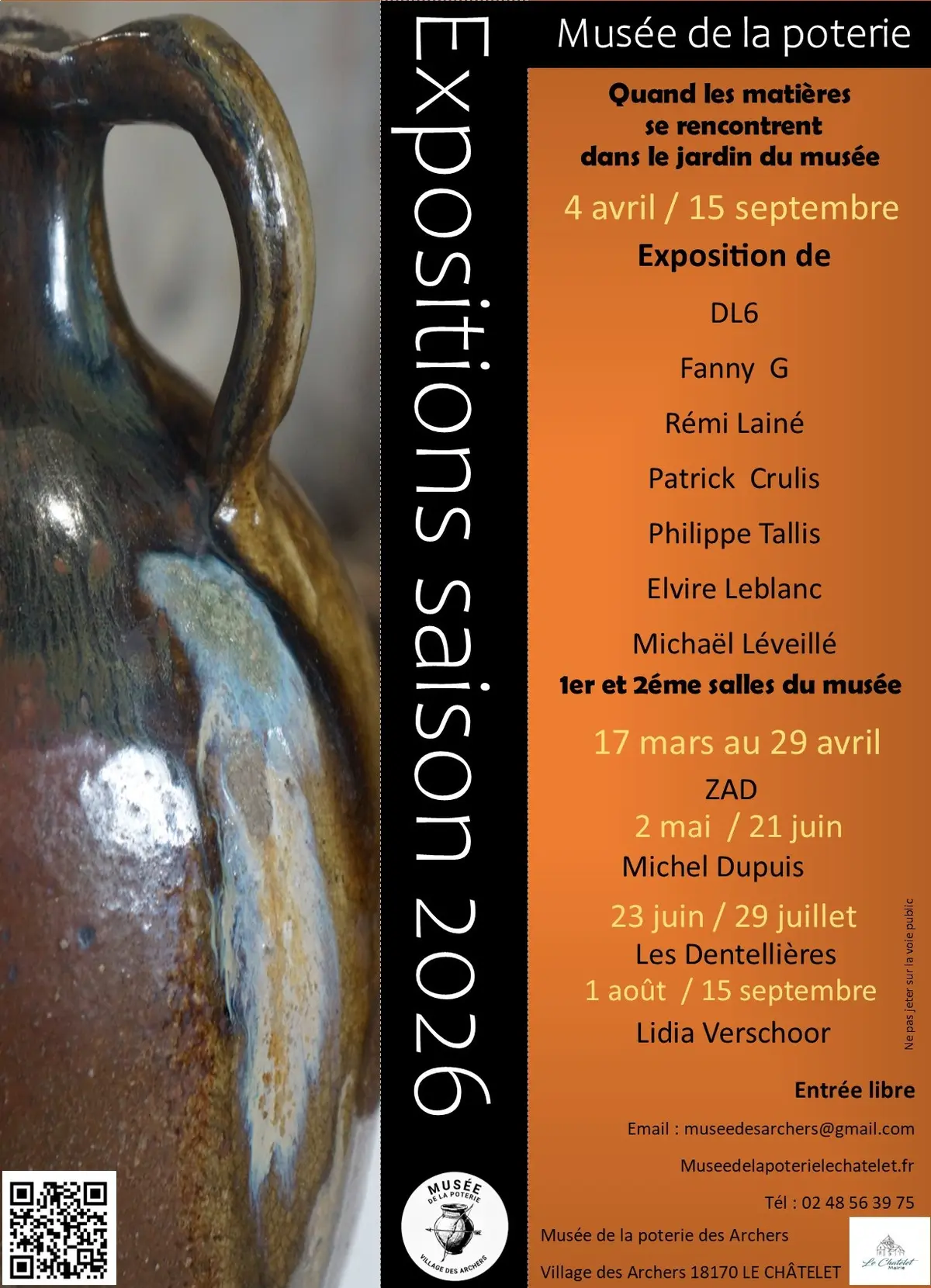 Exposition au musée de la poterie
