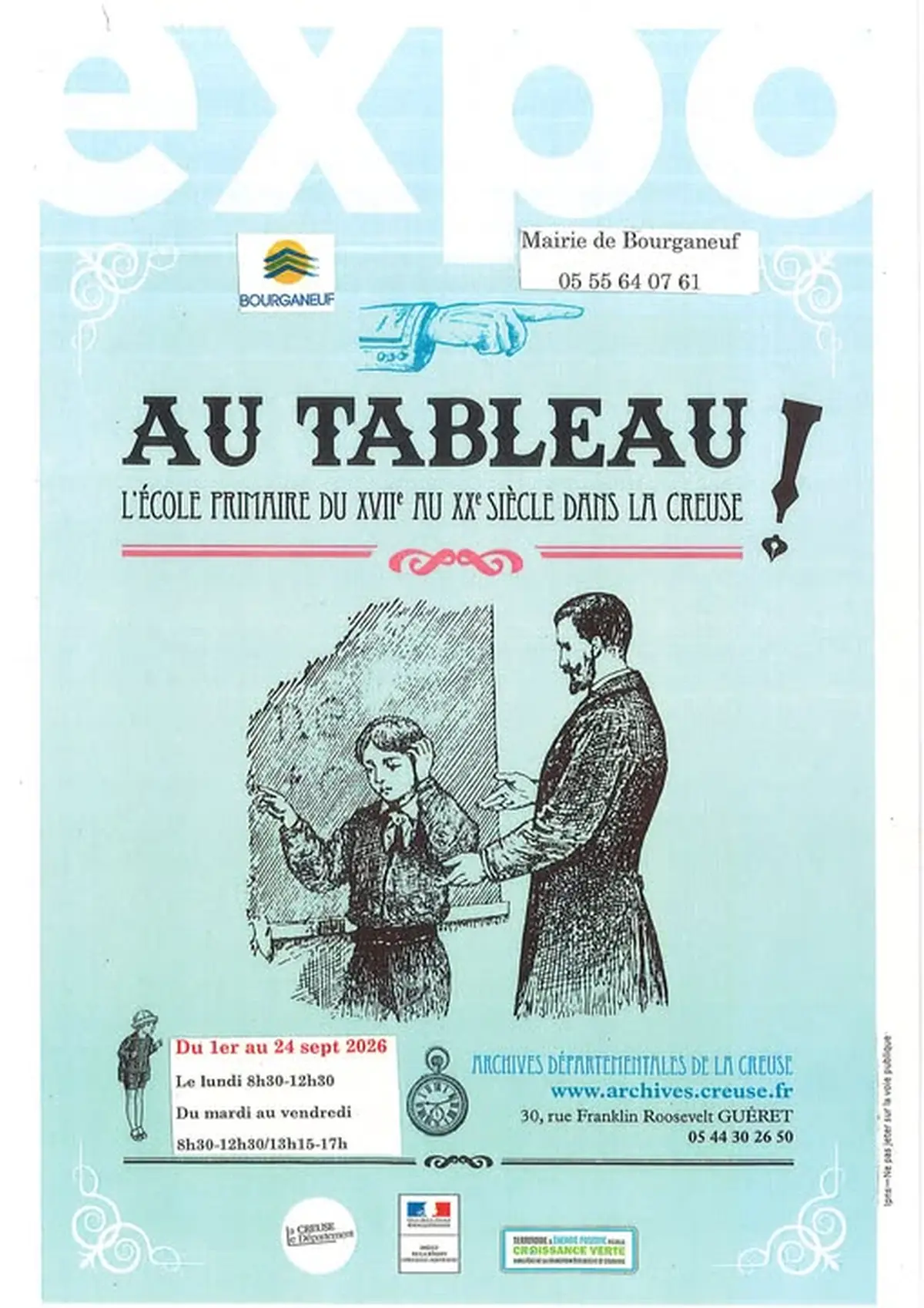 Exposition : Au Tableau !