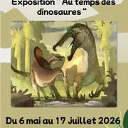 Exposition Au temps des dinosaures