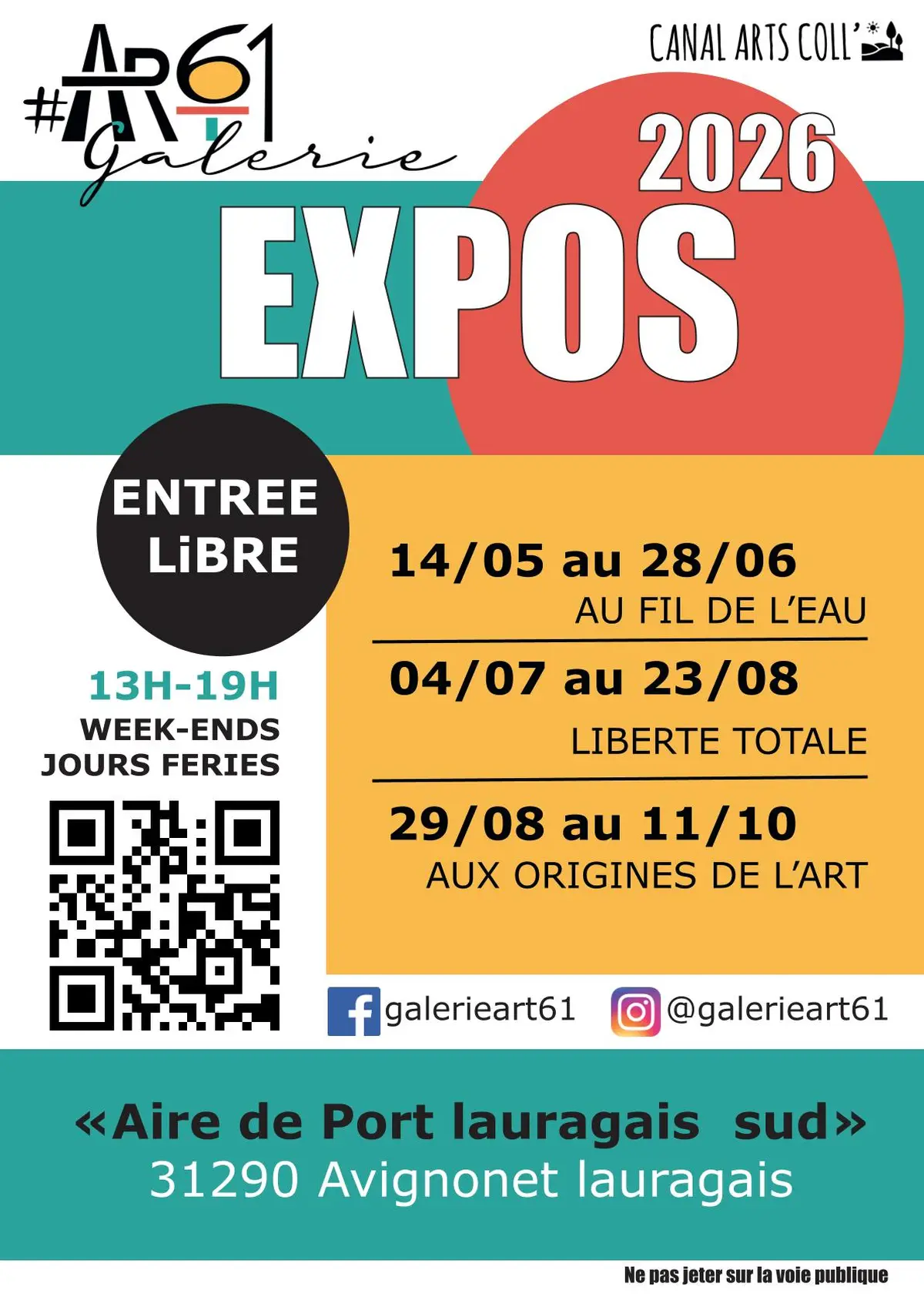 Exposition Aux Origines De L'Art à La Galerie Art61