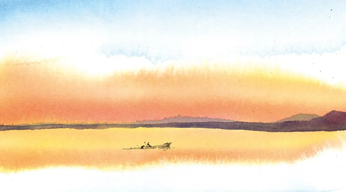 Exposition : Avec La Lagune, Rencontres Dessinées Par Aurélie Calmet