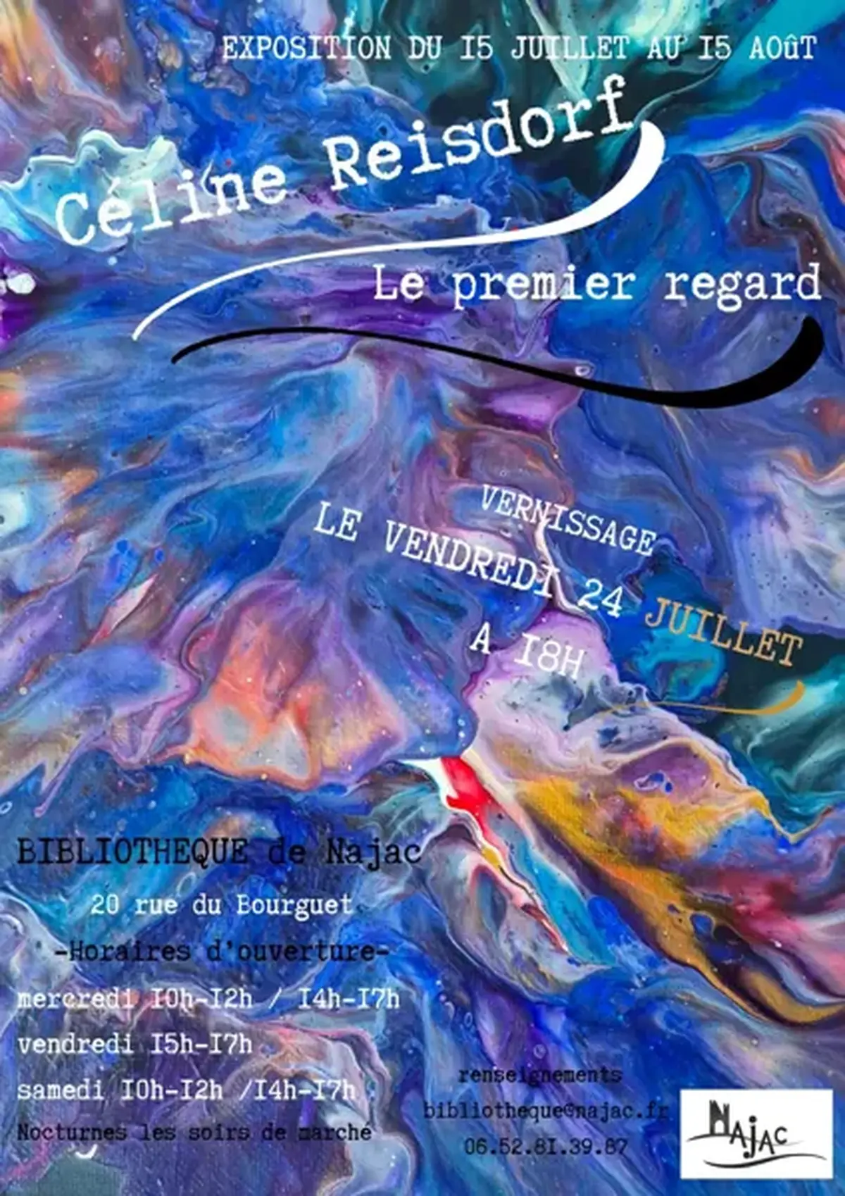 Exposition Bibliothèque de Najac : le premier regard