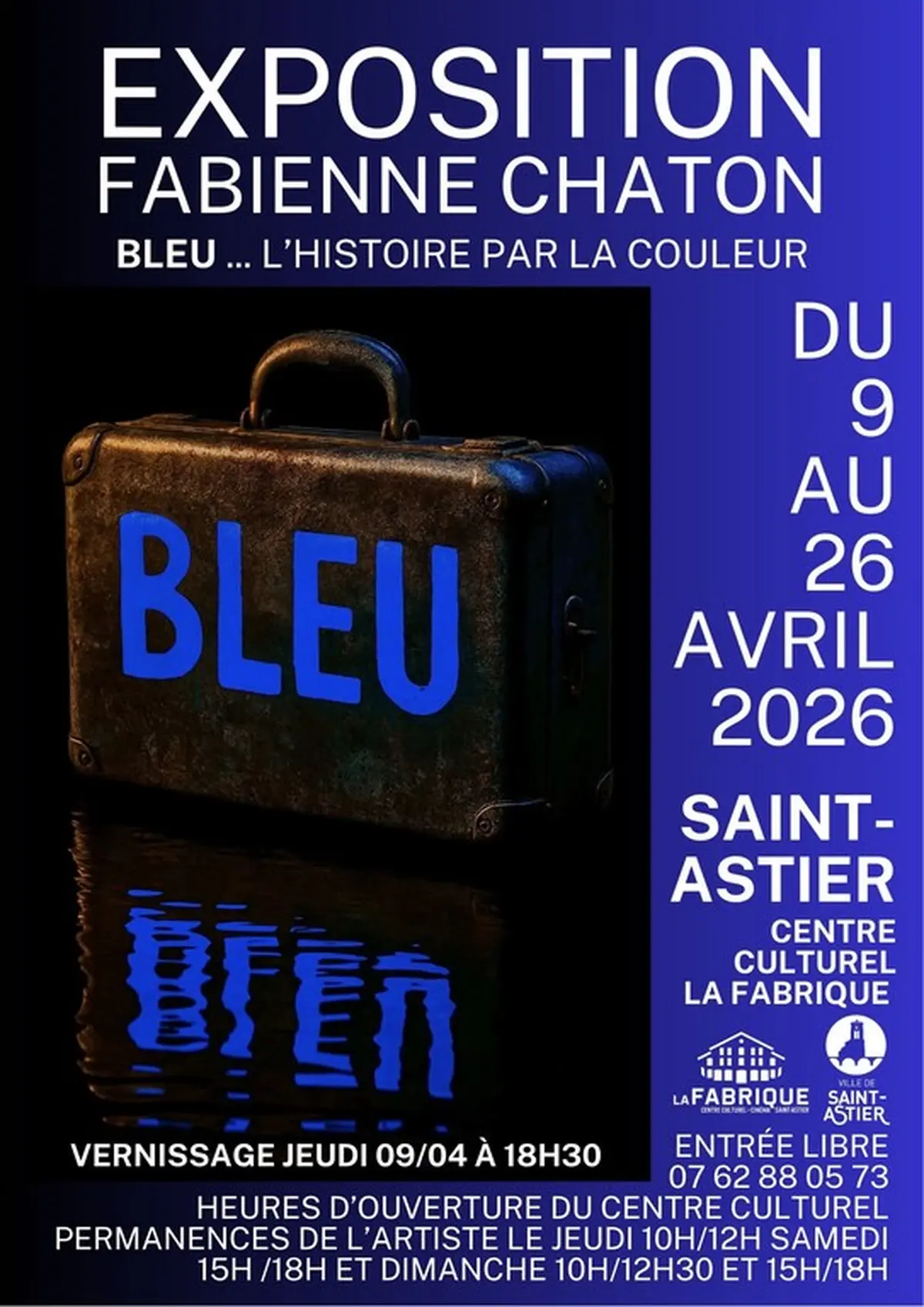 Exposition Bleu...l'histoire par la couleur