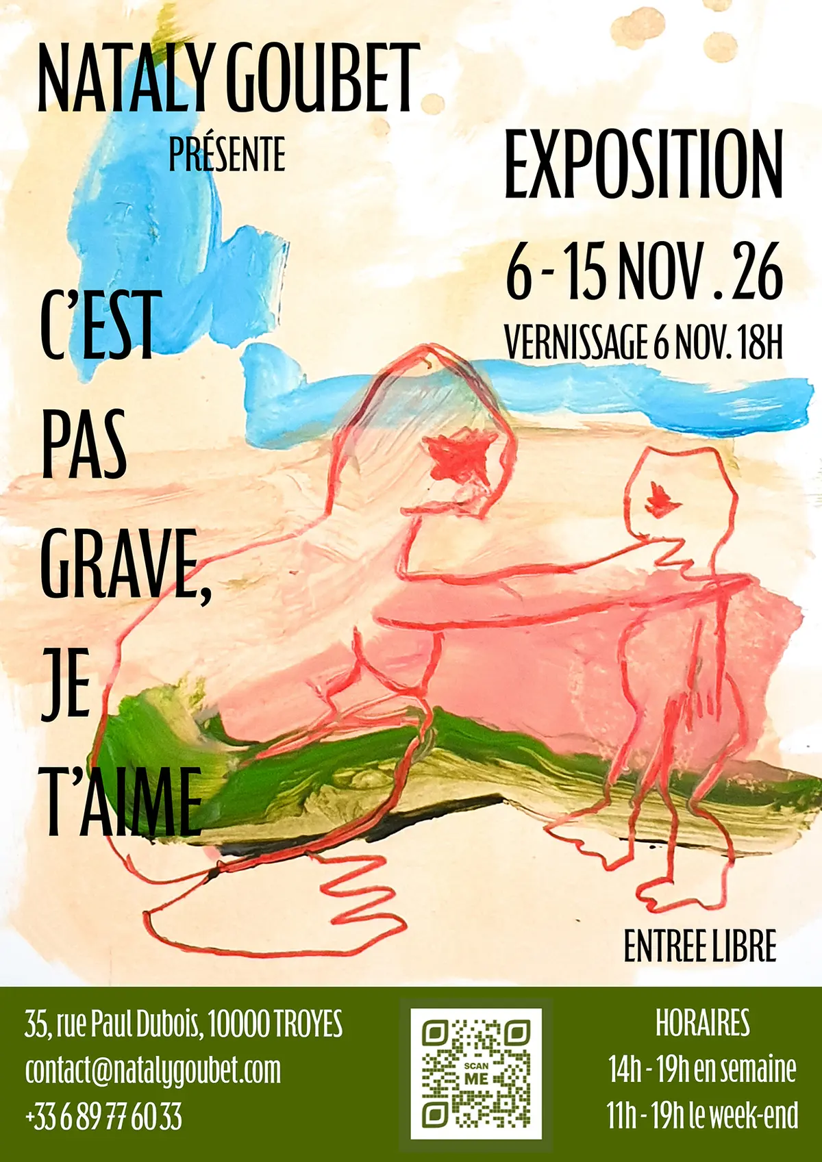 Exposition C'EST PAS GRAVE, JE T'AIME