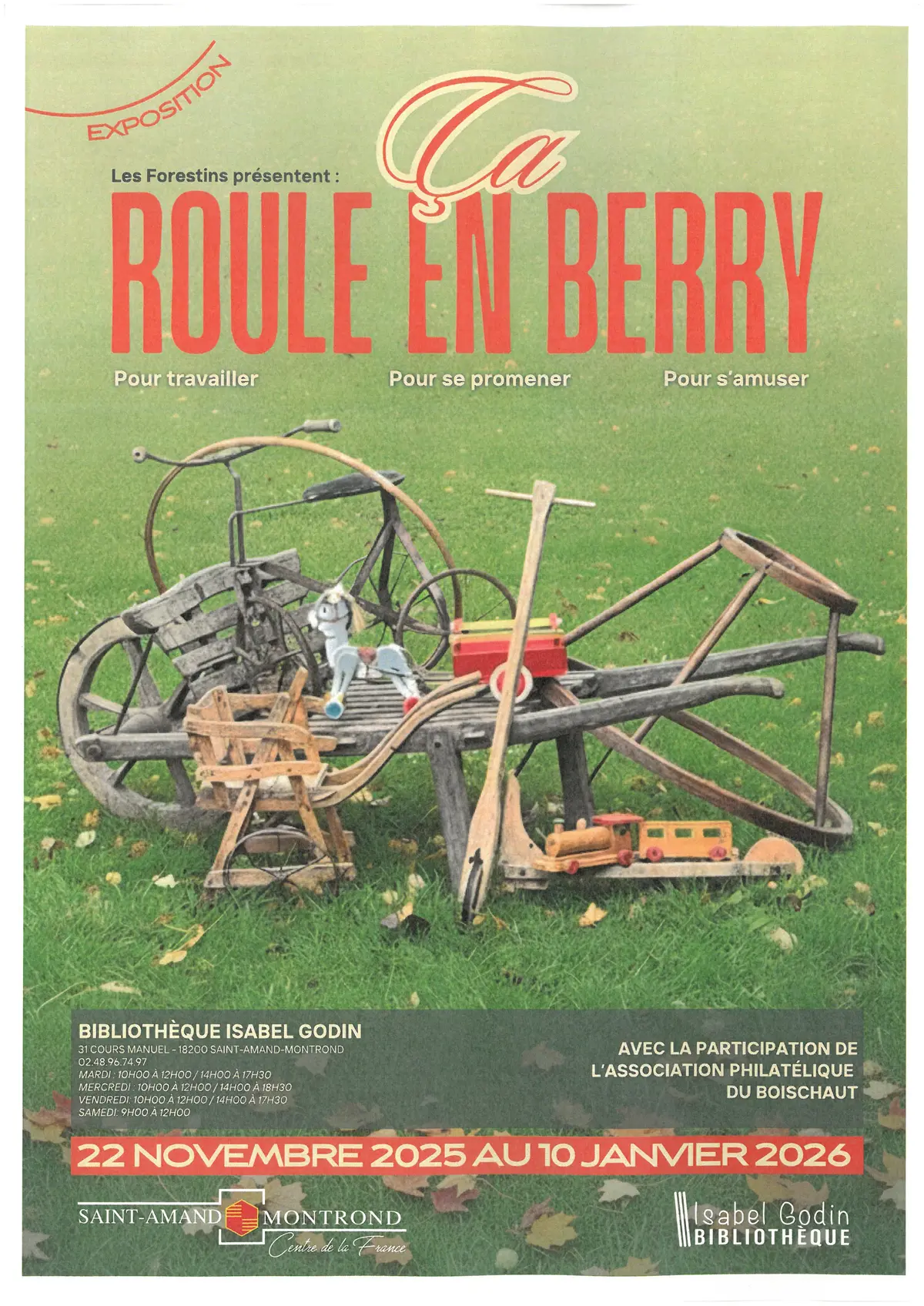 Exposition çà roule en Berry
