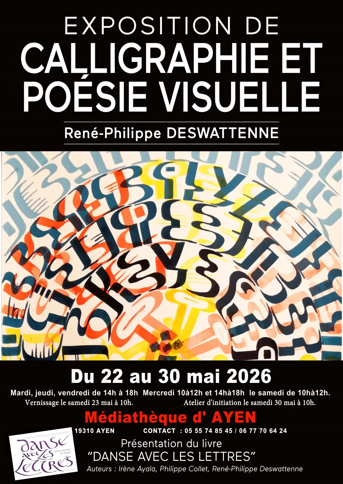 Exposition : Calligraphie et poésie visuelle