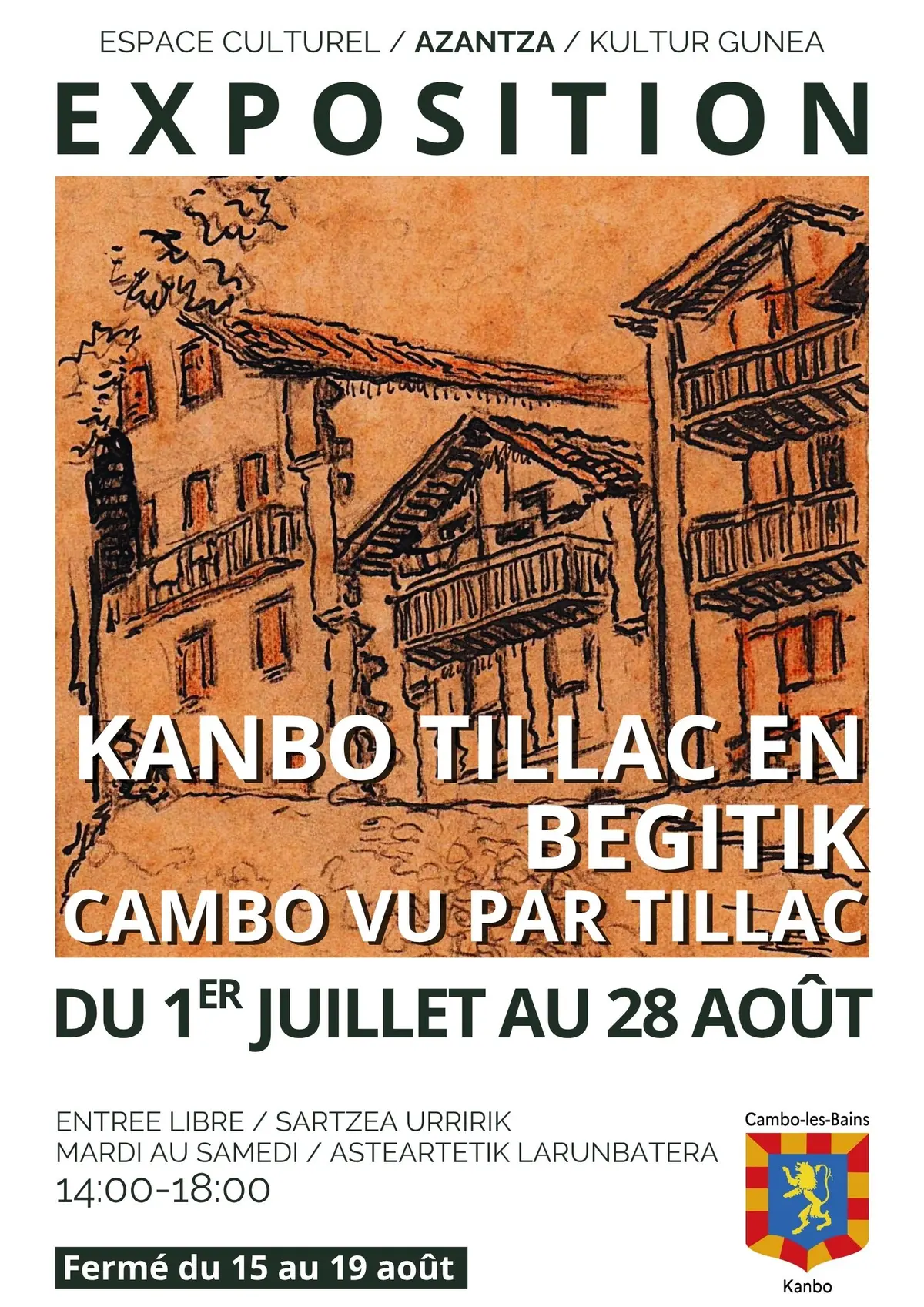 Exposition  Cambo vu par Tillac