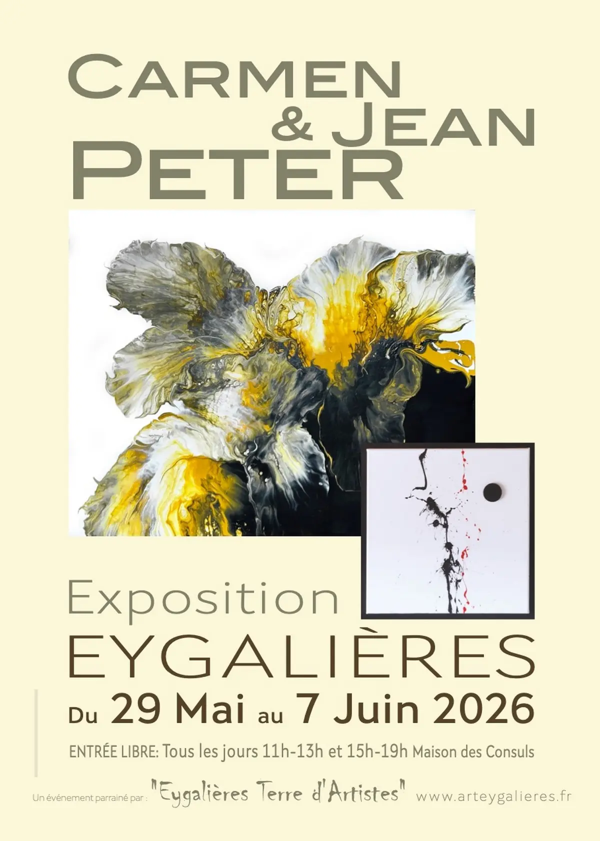 Exposition : Carmen & Jean Peter