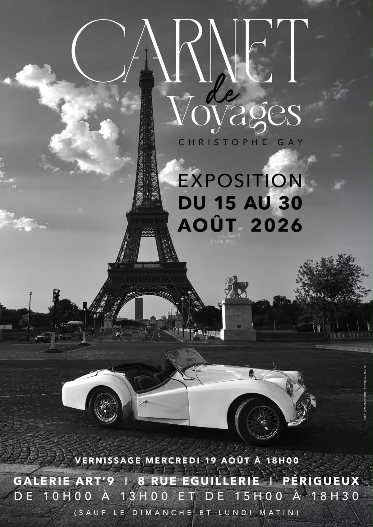 Exposition : Carnet de voyages - Christophe Gay