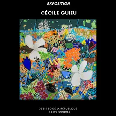 Exposition Cécile Guieu à l'office de tourisme de Jouques
